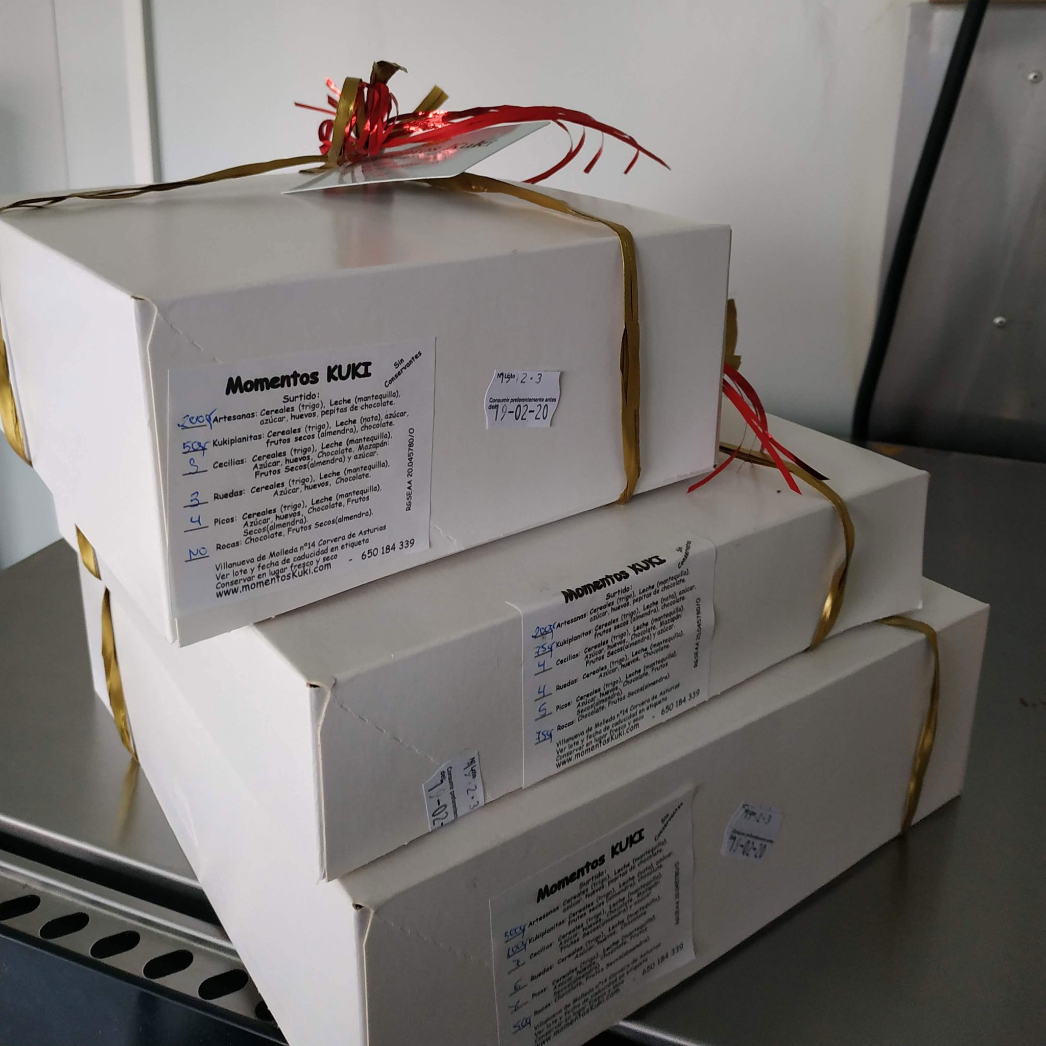 presentación caja de surtido